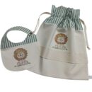 SAC00001 Sacca nascita con bavetta leoncino