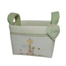 Porta accessori coniglietto verde1