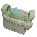 Porta accessori coniglietto verde2
