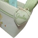 Porta accessori coniglietto verde3