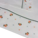 Lenzuolo carrozzina con fiori1-2
