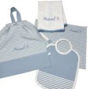 Set asilo rustic righe polvere - 2